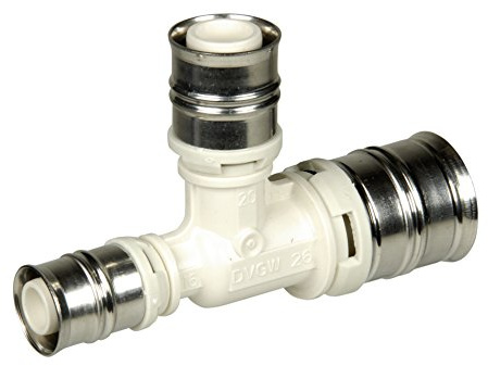T-Stück Alpex F50 Profi 26 x 26 x 20mm reduziert