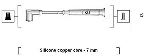 Magneti Marelli ZEF1040 Zündkabel-Kit
