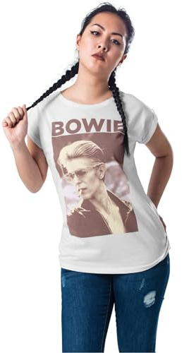 Mister Tee Damen Ladies David Bowie Tee