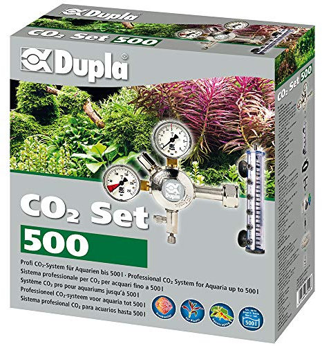 Dupla 80240 CO2 Set 500, mit Reaktor 500 und Armatur pro, für Aquarien bis 500 l
