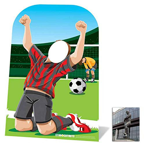Fan Pack - World Football Tournament Cup Child Size Footballer Stand-in Cardboard 2D Standup/Cutout Plus 20x25cm Photo