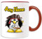 Unigift Tasse mit Jack Sparrow-Motiv, personalisierbar, keramik, rot