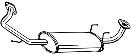 Bosal 281-357 Mittelschalldämpfer