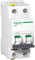 Schneider Electric A9F06206 Leitungsschutzschalter iC60H, 2P, 6A, B Charakteristik, Weiss