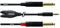 Cordial CFY 3 WPP-LONG Y-Audio-Kabel Klinke 3 m Rean Stecker