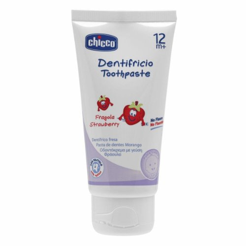 Chicco - Dentifricio, Fragola , 50 ml