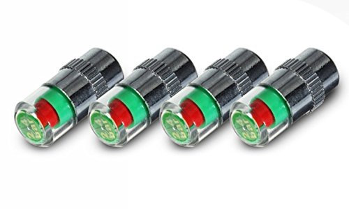 Auto Reifendruck-Sensor, Sensor für Ventilschäfte, Anzeige, Alarm, Monitor Caps, Einheitsgröße