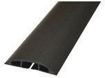 D-Line Black Light Duty Floor Cable Cover 9m [Pack of 1]