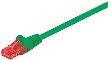 Goobay 68400 CAT 6 Patchcable, U/UTP, Green, 2m Cable Length