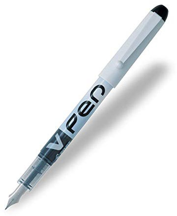 Pilot V-Pen effacable Fountain Pens Pack of 3, Ink Color: Blue