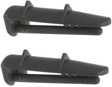 4YourHome Replacement Upper Basket Rear Rail End Stop Caps for Beko Dishwashers, Pack of 2