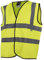 Scan Hi-Vis Waistcoat Yellow - L