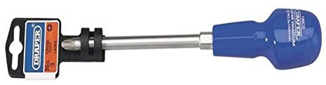 Draper 14087 No 2 Pz Type Cabinet Pattern Screwdriver, 100mm, 22.7cm x 3.9cm x 2.7cm
