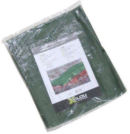 Xclou 343131 Abdeckplane 3 x 4 m, oliv