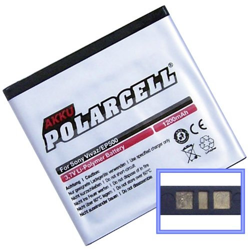 Li-Polymer Akku 1200mAh SonyEricsson EP500 Live / Vivaz / Vivaz pro / Xperia X8 / Xperia Active / Xperia mini / Xperia