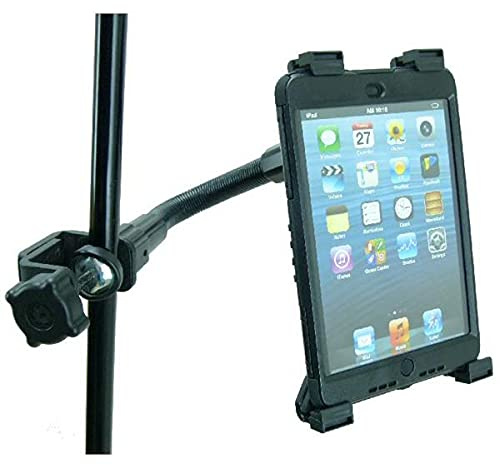 BUYBITS Adjustable Heavy Duty Flexible Music/Mic Stand iPad MINI Holder (sku 17397)