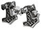 NKlaus Paar Wikinger Ohrstecker MJÖLNIR Thorhammer 925 Sterlingsilber Silber Massiv 6443
