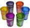 Moroccan Tea lot de 6 verres à thé marocains couleurs assorties Fabriqué en verre Idéal pour la maison et la cuisine