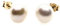 Arranview Jewellery Gold Fresh Water Pearl Stud Earring (6mm) - 375 9ct Yellow Gold