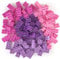 Strictly Briks® - Ensemble de 108 Briques Construction n°2 Big Briks - pour Grosses Briques/avec Gros tenons - Compatible avec Les Plus Grandes Marques - Rose, Violet, Lavande, Magenta