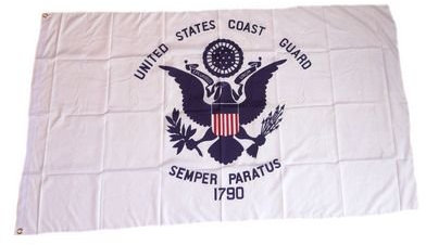 Fahne/Flagge US Coast Guard NEU 90 x 150 cm Flaggen