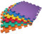 TLCmat Soft Foam Play Mat Tiles - Interlocking Jigsaw Mat - EN71 Safety- Non-Toxic, 30cm x 30cm, Thick, Use for playpen (Vivid 6 pcs Pack)