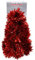 Christmas Concepts® 3m / 9.8ft Chunky/Fine Christmas Tinsel - Christmas Decoration Tinsel (Red)