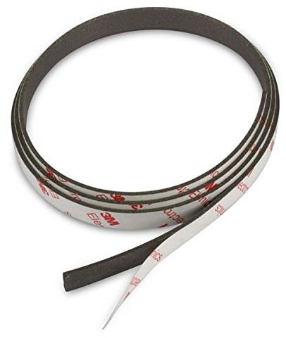 magnets4you 1m Power-Magnetband aus Neodym 1000 x 10 x 1,5 mm Rückseite selbstklebend mit 3M Kleber, stark magnetisch + zuschneidbar, 4X stärker als normales Magnetband