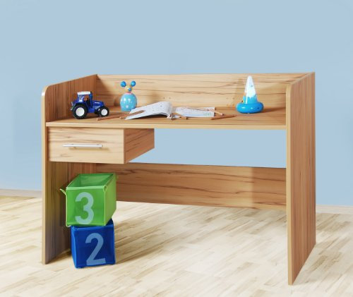 Möbeldesign Team 2000 Kinderschreibtisch Schreibtisch, höhenverstellbar, 116cm breit (kernbuche)