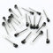 Empty Clear 1ml Glass Vial Refillable Serums, Aromatherapy Oils, Samples, Attars. (10 bottles)