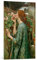 kunst für alle Leinwandbild: John William Waterhouse Die Seele der Rose - hochwertiger Druck, Leinwand auf Keilrahmen, Bild fertig zum Aufhängen, 60x90 cm