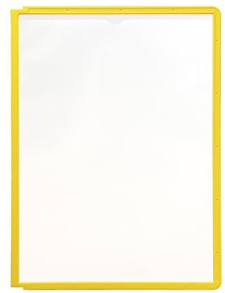 DURABLE Hunke & Jochheim Sichttafel SHERPA Panel A4, PP, A4, gelb