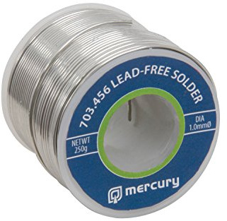 Lead-free solder | 1.0mmØ, 250g, 37.5m reel
