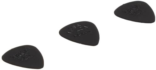 Ernie Ball Heavy Spritzguss-Nylon-Plektren Picks, 0,97 mm, Beutel mit 12 Stück