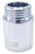 1/2 BSP (15mm) Pipe Thread Extension Female x Male Chrome Brass - 25mm Long