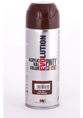 730 - Pinty Plus - aQua - Gloss - 400ml (520cc) - Nut Brown - RAL 8011