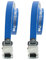 Zéfal Zefal Unisex – Erwachsene Pedalriemen-2701800800 Pedalriemen, blau, 10x2x2cm Zefal Unisex – Erwachsene Pedalriemen-2701800800 Pedalriemen, blau, 10x2x2cm
