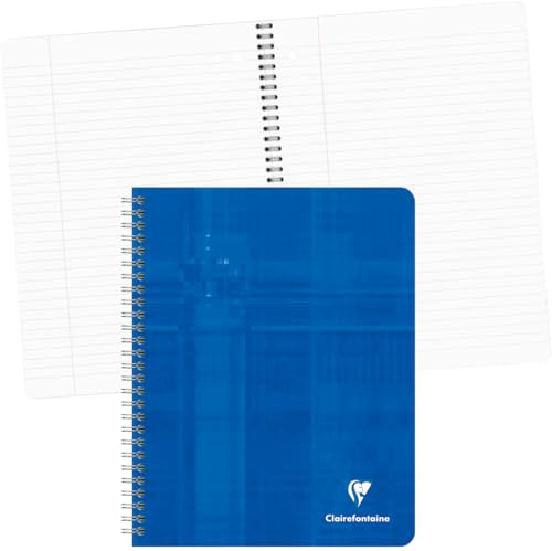 Clairefontaine 885C Collegeblock (16,5 x 21cm, liniert mit Rand, 90 Blatt) 1 Stück farbig sortiert