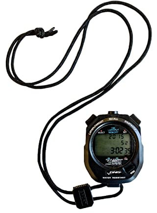 FINIS Chronomètre 3x-100M Memory Noir