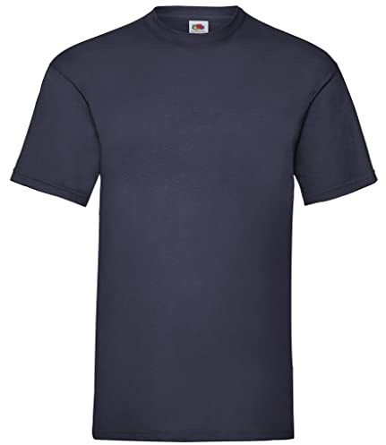 Fruit of The Loom Men's T-Shirt, Dark Blue, S