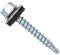 TWISTEC Color-Head - Tornillos autoperforantes para chapa trapezoidal, con arandela EPDM, galvanizados, 4,8 x 60 mm, 100 unidades