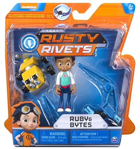 Rusty Rivets Mini Build Pack Ruby und Bytes Action Figuren