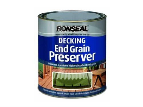 Ronseal DEGPG750 750ml Decking Endgrain Preserve - Green