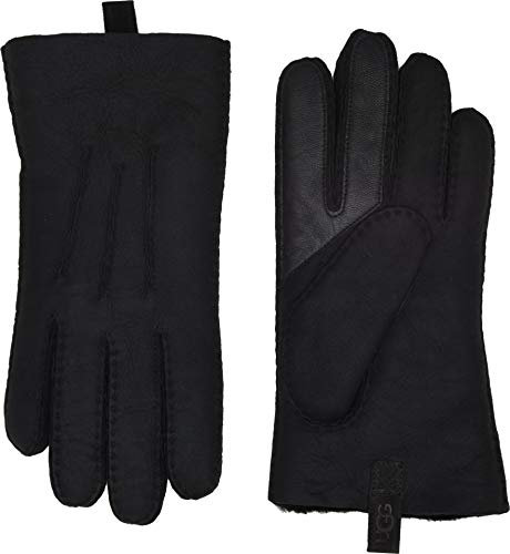 UGG Herren Handschuh U1568, Gr. 9 (L), Schwarz (BLACK)