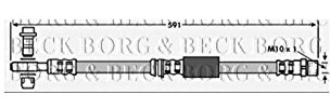 Borg & Beck BBH7640 Brake Hose To Fit Ford Ranger Mazda BT-50