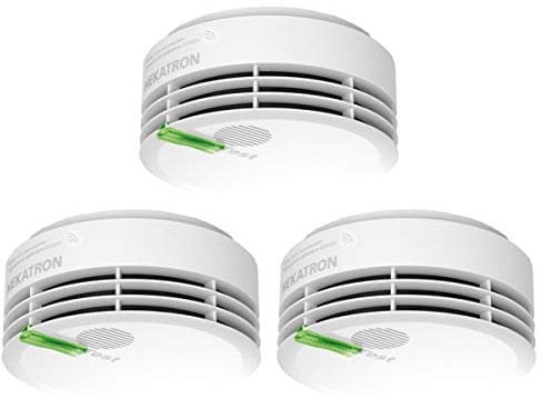 Hekatron Genius Plus X Rauchmelder - 3er Pack