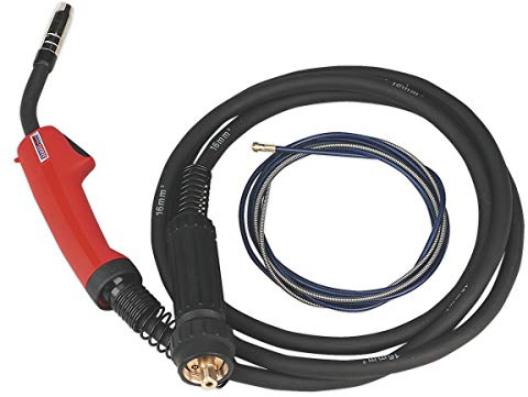 Sealey MIG Torch with 3m Euro Connector MB15 - MIG/T15