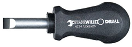 STAHLWILLE 47241080 - Dedtornillador drall para carburadores 4724 3 1,2x8,0x 25 peso 0,04 Kg.