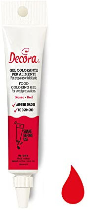 Decora 9600508 Gel Colorante Rojo 14 G