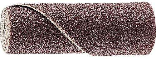 PFERD 152379 Poliroll Schleifrollen PR und PRK, Polico Schleifkonen PCO, Zylindrische Form, Ausführung Korund A, 150 Korngröße, 9mm x 35mm, 50 Stück